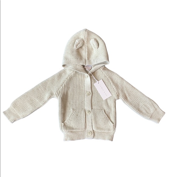 Jamie Kay Bear Cardigan Jungle Fleck 